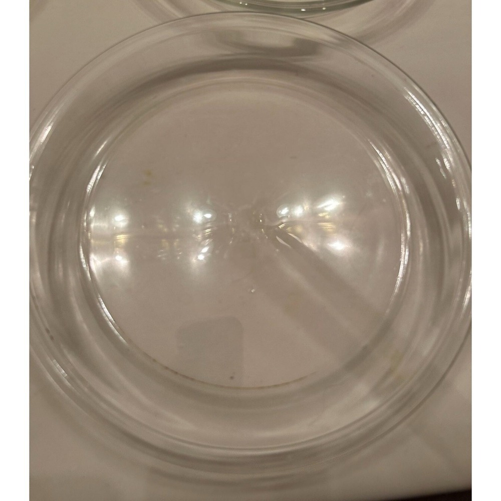 Vintage PYREX  lot of (4) Corning Glass Pie Plates Baking Dish 209, 208, 210